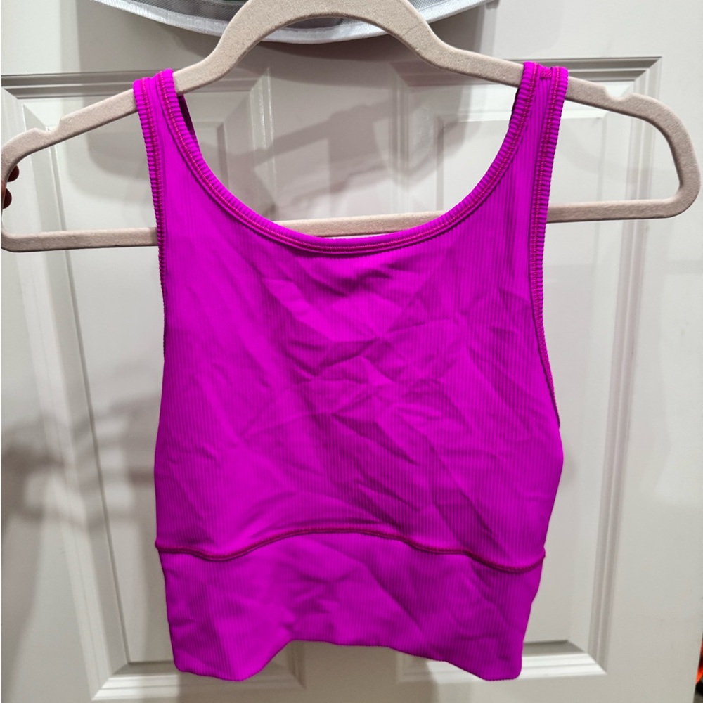 Lululemon ribbed power pivot tank